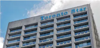  ?? THE CANADIAN PRESS ?? NordStar Capital, owned by Jordan Bitove and Paul Rivett, struck a $52-million deal to take struggling media company Torstar Corp. private, including the Toronto Star newspaper.