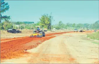  ??  ?? La Ruta 8 tenía un plazo de ejecución de 26 meses. Han pasado 45 meses y la obra aún no concluye.