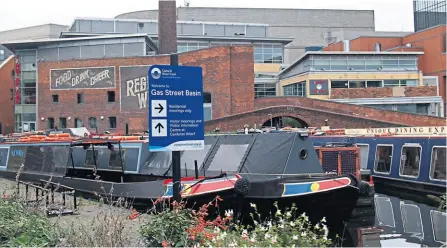  ??  ?? The heart of the network, Gas Street Basin.