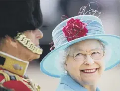  ??  ?? The Queen on Horse Guards Parade during the annual Trooping the Colour parade in 2009