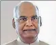  ??  ?? President Ram Nath Kovind