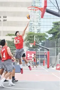 ?? UNDER ARMOUR ?? A TOTAL of 42 teams competed in the Under-18 category of the Manila leg of Under Armour’s 3X3 Southeast Asian basketball competitio­n last weekend.