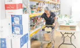  ?? Photo / Andrew Warner ?? The Salvation Army Rotorua foodbank volunteers are preparing to see more families in need over the holidays.