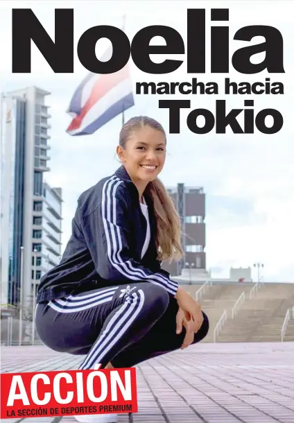  ?? Noelia Vargas busca su marca para ir a Tokio 2020. CON/La República ??