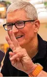  ?? ?? Tim Cook es el consejero delegado de Apple.