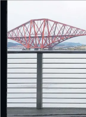  ??  ?? BUILDING BRIDGES: First Minister Nicola Sturgeon takes it all in her stride as she walks