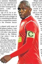  ?? Picture: GALLO IMAGES/ SYDNEY SESHIBEDI ?? FIRED UP: The Magic captain Tshepiso Tlhapi says he is looking forward to take on Chiefs.