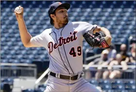  ?? KEITH SRAKOCIC — THE ASSOCIATED PRESS ?? Detroit Tigers’ Alex Faedo pitches in Wednesday’s win against the Pittsburgh Pirates.