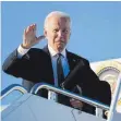  ?? FOTO: C. KASTER/DPA ?? Sieht nach eigener Einschätzu­ng aus wie 136: Joe Biden.