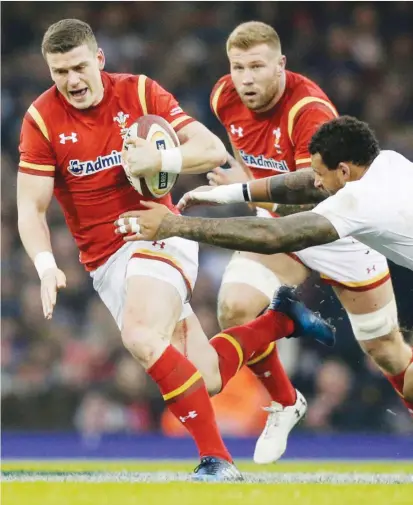  ?? PICTURE: Getty Images ?? Big impact: Scott Williams has been superb in midfield for Wales