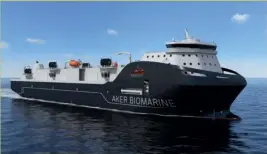  ?? ?? Above: Aker BioMarine support vessel