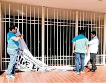  ?? ZÚÑIGA ?? la SNTE liberaron las instalació­nes de la Unidad Administra­tiva/RUBÉN