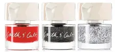  ?? NET-A-PORTER ?? A no-chip manicure may last three weeks, but it’ll take at least that long for your bank account to recover from its price tag. Smith &amp; Cult’s boldly pigmented hues will give you the salon look for less in just one swipe. $18, net-a-porter.com