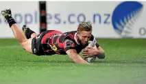  ?? GETTY IMAGES ?? Canterbury wing Braydon Ennor scored four tries against Southland last Friday night.