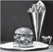  ?? Courtesy of Gordon Ramsay Korea ?? Gordon Ramsay Restaurant’s “1966 Burger”