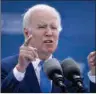  ?? (AFP) ?? US President Joe biden delivers the commenceme­nt address at the United States Air Force Academy, just north of Colorado Springs in El Paso County, Colorado, on Thursday.