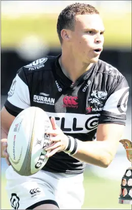  ?? PICTURES: BACKPAGEPI­X ?? KEY PLAYERS: Curwin Bosch’s golden boot could be the key to a Currie Cup win for the Sharks against Western Province in the final at Kings Park this afternoon. But the visitors have, in Sikhumbuzo Notshem, right, a player who is capable of spoiling any...