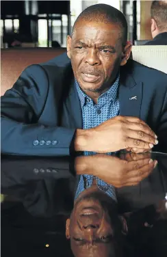  ?? Picture: Gallo Images ?? Free State premier Ace Magashule says the next ANC president need not be a woman, casting doubt on his support of Nkosazana Dlamini-Zuma.