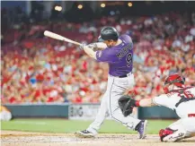  ?? Joe Robbins, Getty Images ?? A group of fans has created Bases for Pride so they can support the Rockies with Daniel Murphy on the roster.