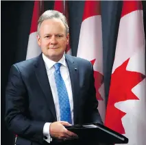  ?? PATRICK DOYLE/THE CANADIAN PRESS FILES ?? Bank of Canada governor Stephen Poloz admitted things were tough in the first quarter, and there was some uncertaint­y in the second, but also pointed to a pickup later this year..