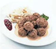  ?? jsonline.com/fresh. IKEA ?? By far, IKEA's bestsellin­g food item is its meatballs. More photos at