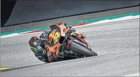  ?? FOTO: KTM ?? Pol Espargaró
El piloto de Granollers hizo un test privado de dos días con KTM