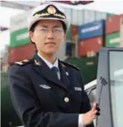  ??  ?? Chen Wei, 41, has devoted nearly 20 years to “keeping sailing safe and oceans clean.” — Ti Gong