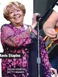  ?? JASON KEMPIN/ GETTY IMAGES ?? Mavis Staples