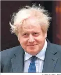  ?? ANDY RAIN / EFE ?? Boris Johnson.
