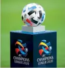  ??  ?? In doubt…AFC Champions League