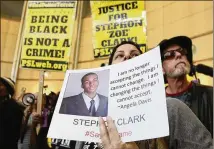  ?? RICH PEDRONCELL­I / AP 2018 ?? The fatal shooting last year by police of 22-year-old Stephon Clark, an unarmed vandalism suspect in Sacramento, mobilized community members calling for change.