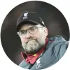  ?? ANSA ?? Jürgen Klopp, 52 anni, allenatore del Liverpool