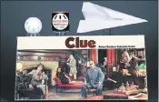  ?? VICTORIA GRAY – THE ASSOCIATED PRESS ?? The 2017 National Toy Hall of Fame Class of 2017 inductees are, from top left, the Wiffle Ball, the paper airplane and the board game Clue.