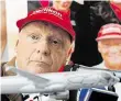  ?? Foto: Reuters ?? Rakušan Niki Lauda Bývalý šampion Formule 1.