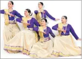 ??  ?? Members of Nateshwar Dance Academy who will participat­e in the three-day Nriyta Aangan Dance Festival at Durban’s Playhouse Drama from Friday.