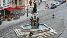  ?? Foto: Michael Hochgemuth ?? Der Herkulesbr­unnen ist eine der Welterbe-Stätten. Vom 18. bis 24. März geht es bei der Wasserwoch­e auch ums Welterbe.