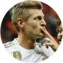  ?? ANSA ?? Toni Kroos esulta dopo l’1-0 che dà la vittoria al Real