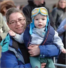  ?? Joanna Martin with her son, Oisín, at the Dingle Food Festival on Saturday. ??