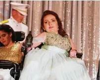  ?? Jamaal Ellis ?? Grayson Carpenter competes in the Ms. Wheelchair Texas Pageant in 2014 in Houston.