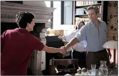  ??  ?? Timothee Chalamet (left) and Armie Hammer appear in Call Me By Your Name.