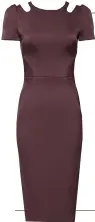  ??  ?? &lt; Zac Posen: sleeveless stretch crepe dress, $451.60 (originally $1,890)