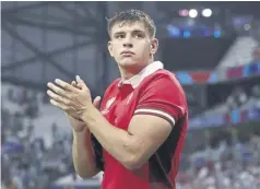  ?? ?? Lock Dafydd Jenkins, 21, will captain Wales at the Six Nations