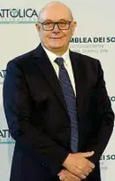  ??  ?? Paolo Bedoni Presidente Cattolica