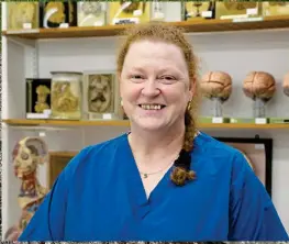  ??  ?? Call for realism: Forensic anthropolo­gist Professor Sue Black