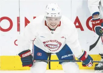  ??  ?? La combativit­é et la robustesse et Max Domi lui ont joué un bien vilain tour, mercredi soir, face aux Panthers. - Archives