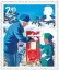  ??  ?? Religious postage stamps are proving less popular than stamps showing Father Christmas and secular snowy scenes