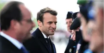  ?? STEPHANE DE SAKUTIN/THE ASSOCIATED PRESS ?? French president-elect Emmanuel Macron is a strong supporter of the euro but agrees it must be strengthen­ed.