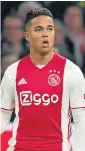  ??  ?? Justin Kluivert