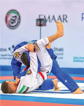  ?? ?? The 6th Vice President’s Jiu-Jitsu Cup will take place in Dubai on June 3-4 with club and academy athletes seeing action.UAEJJF