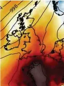  ?? ?? WARMING UP Heat map of the UK